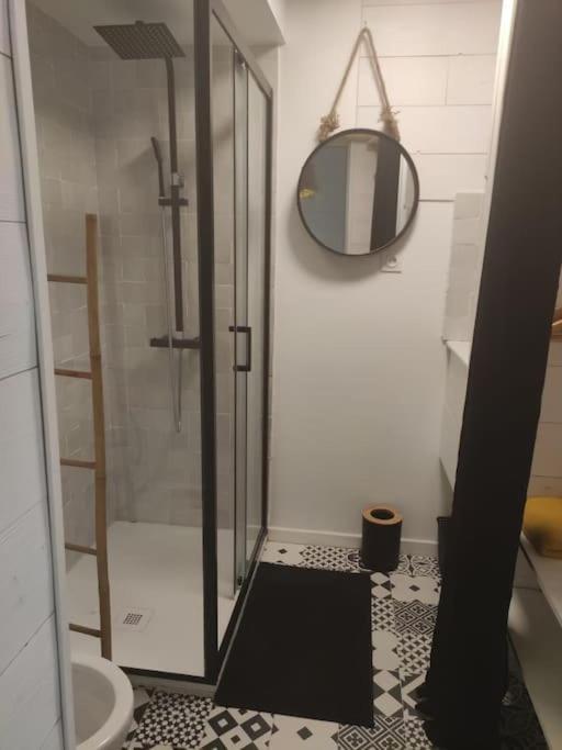 Joli T2 Bas De Chalet Plage De 格吕桑 外观 照片