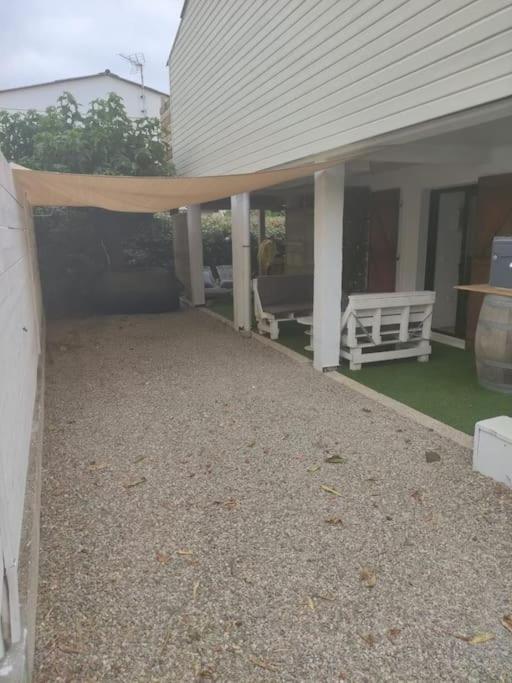 Joli T2 Bas De Chalet Plage De 格吕桑 外观 照片